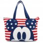 Disney Store Mickey Mouse Americana Foldable Tote Bag 2018