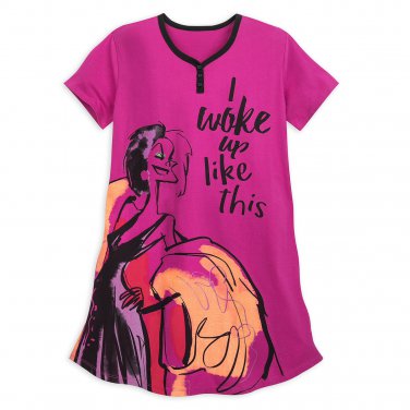 Disney Store Cruella De Vil Nightshirt for Women XS/S