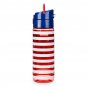 Disney Store Mickey Mouse Americana Red White Blue Plastic Water Bottle 2018