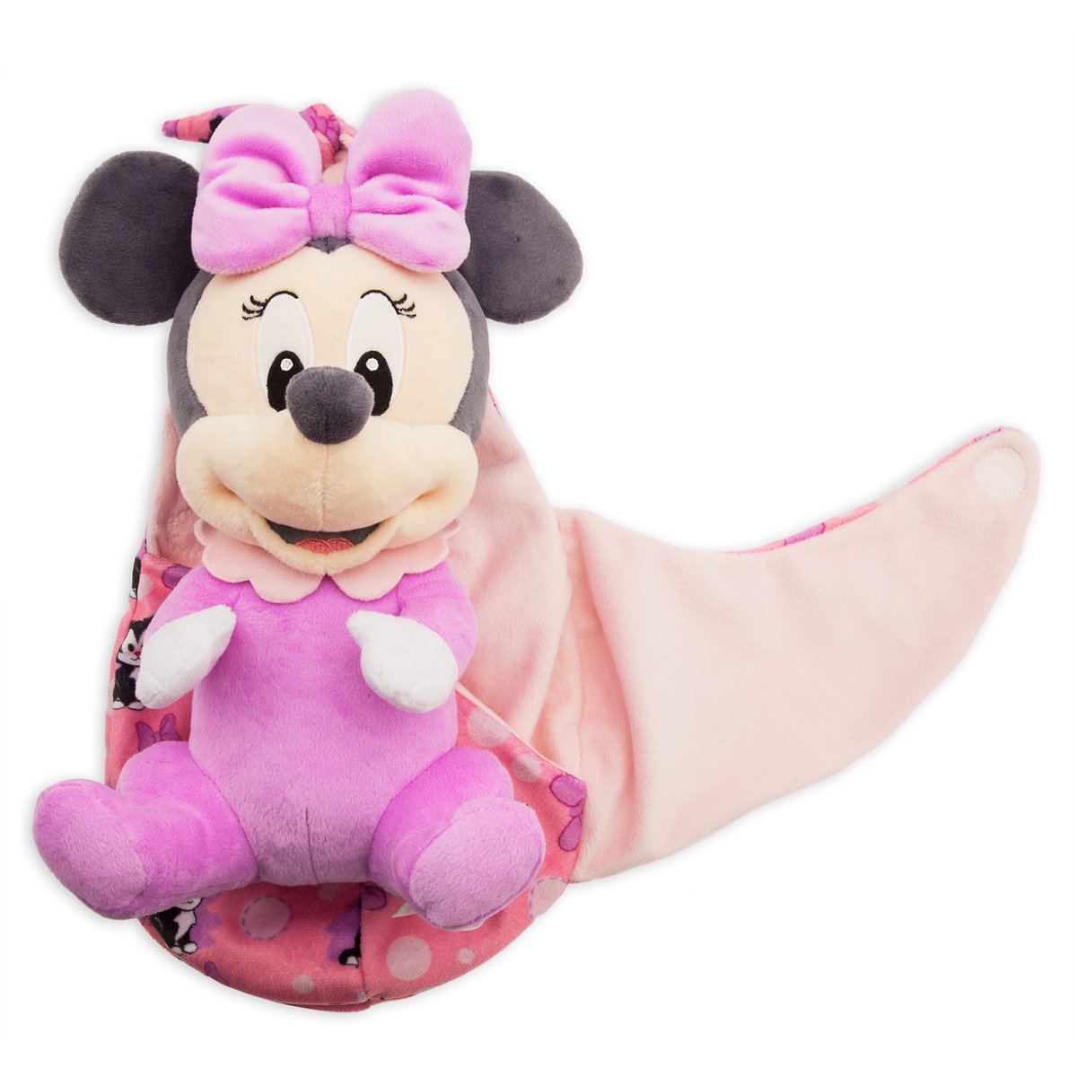 Disney Parks Minnie Mouse Plush with Blanket Pouch - Disney's Babies ...