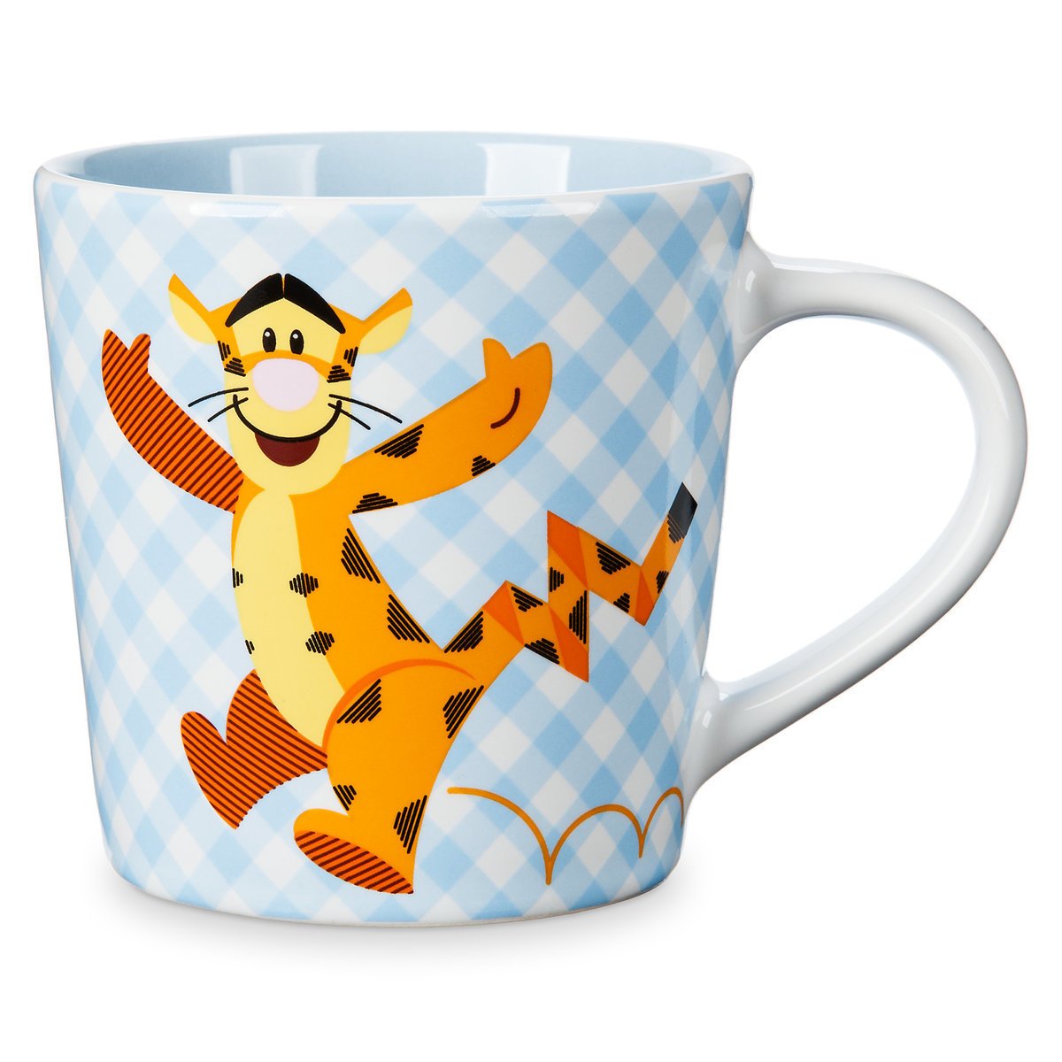 Disney Store Tigger Checkered Mug 2018