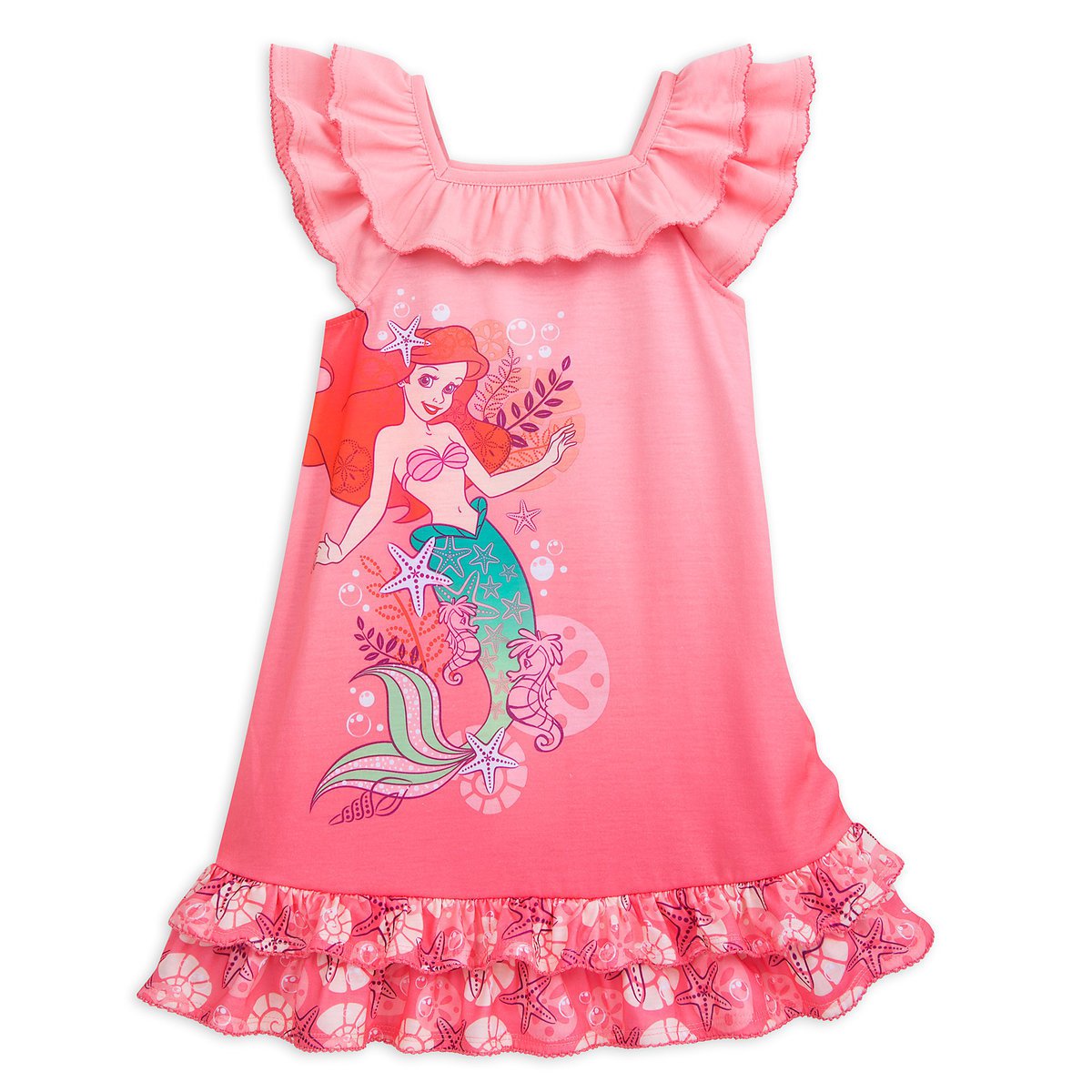 little mermaid night gown