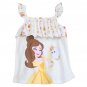 Disney Store Belle 2 Piece Pajamas Short Sleep Set Size 5/6 2018