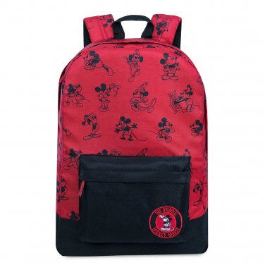 Disney Store Mickey Mouse Memories Backpack Bag Red 2018