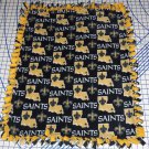 New Orleans Saints Blanket Toss Fleece Baby Pet Lap NFL Football