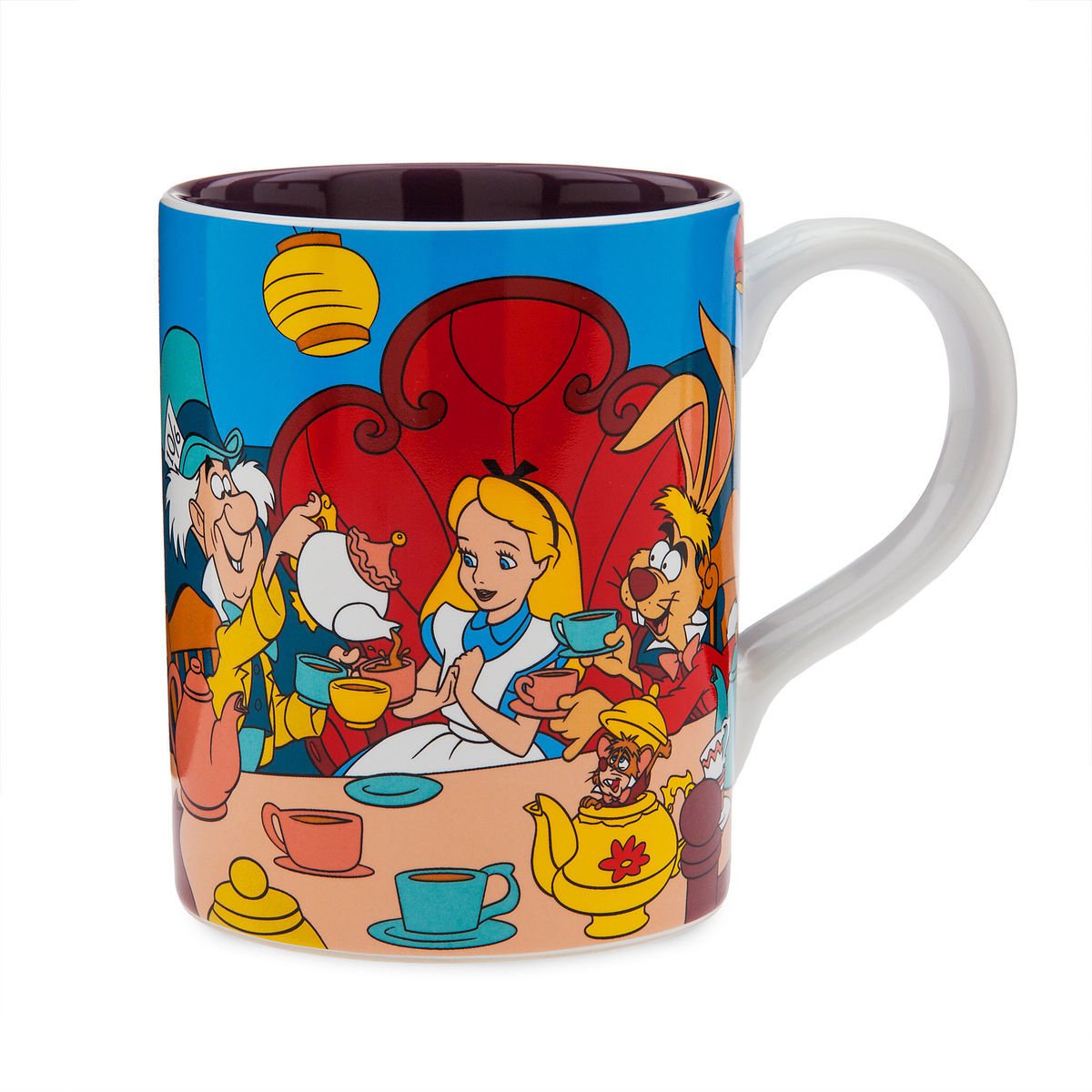 Disney Store Alice in Wonderland Mad Tea Party Mug New 2018