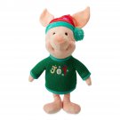 Disney Store Piglet Holiday Plush  Medium 2018