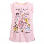 Disney Store Nightshirt Nightgown Princess Pink 2019 New 7/8