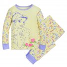Disney Store Belle PJ Pals Sleep Set Pajamas Princess Yellow New 2019 Size 5