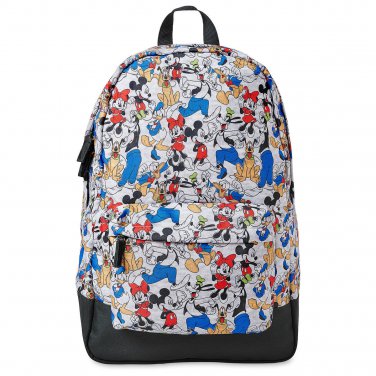 Disney Store Mickey Mouse Friends Donald Duck Pluto Goofy Minnie Backpack 2019