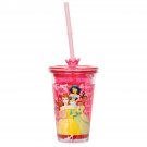 Disney Store Princess Belle Jasmine Tiana Snow White Cinderella Ariel Tumbler Straw 2019 New Disney Store Princess Belle Jasmine Tiana Snow White Cinderella Ariel Tumbler Straw 2019 New