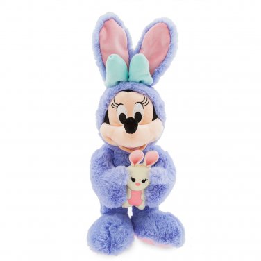 Disney Store  Minnie Mouse Plush Bunny 2019  Medium  18''  New