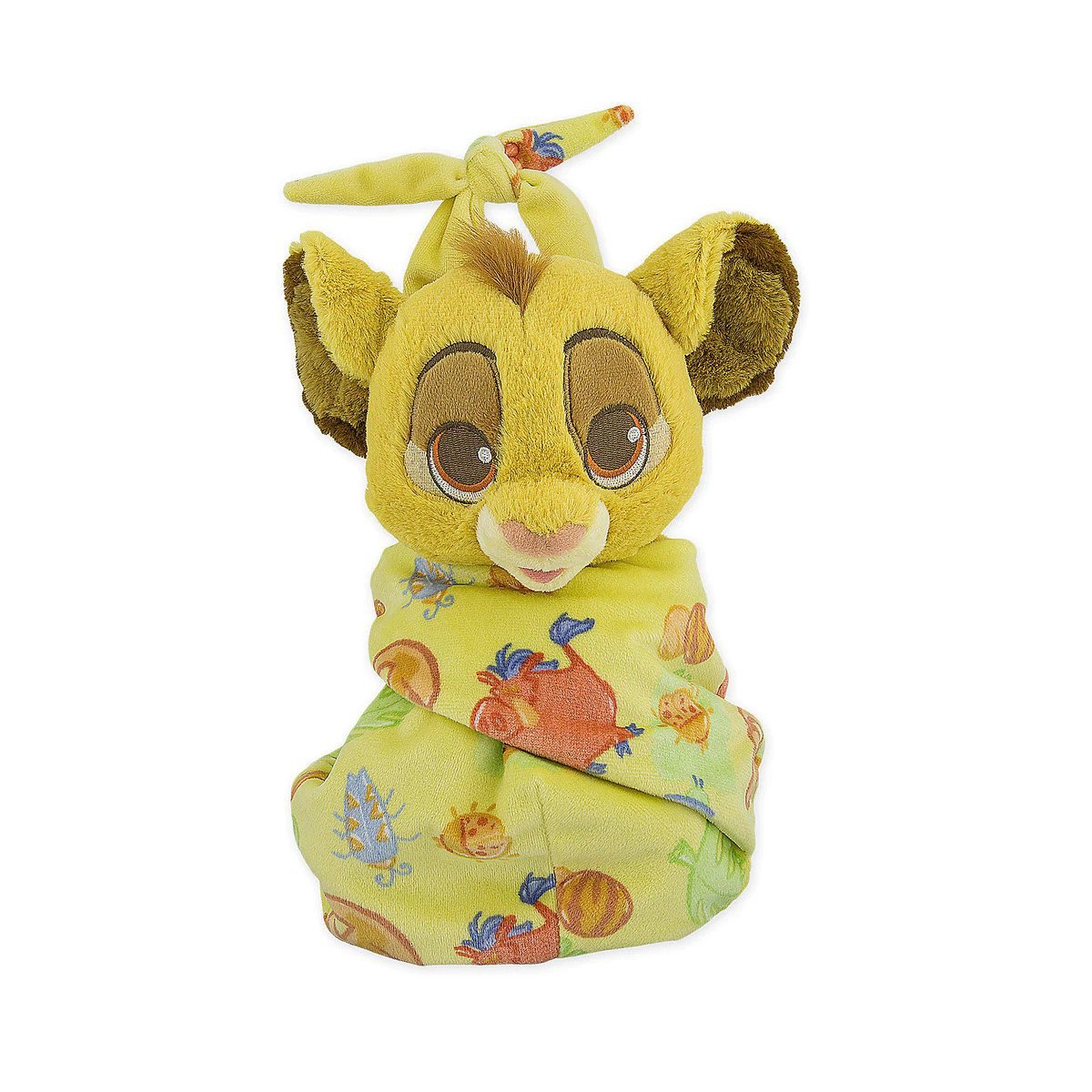 simba plush in pouch