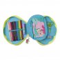 Disney Store Princess Ariel Zip Up Art Case Stationary Pencils Markers 2019