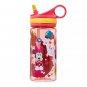 Disney Store Minnie Mouse Water Bottle with Built-In Straw 2019