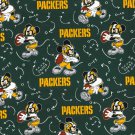 Green Bay Packers Football Mickey Mouse Fabric Hair Scrunchie Scrunchies NFL