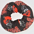 Cleveland Browns Football Fabric Hair Scrunchie Scrunchies by Sherry NFL