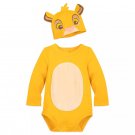 Disney Store Baby Bodysuit Costume Simba Size 0-3 Months 2019