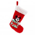 Disney Store Minnie Mouse Plush Stocking with Minnie Plush Toy Christmas 2019