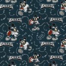 Philadelphia Eagles Mickey Mouse Football Fabric Hair Scrunchie Scrunchies NFL