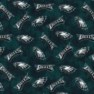 Philadelphia Eagles Football Tie Dye Flannel Fabric Hair Scrunchie Scrunchies NFL