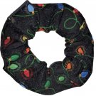 Holiday Lights Christmas Holiday Black Snow Flakes Fabric Hair Scrunchie Ties Scrunchies by Sherry Holiday Lights Christmas Holiday Black Snow Flakes Fabric Hair Scrunchie Ties Scrunchies by Sherry