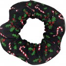 Candy Canes Holly Christmas Holiday Fabric Hair Scrunchie Ties Scrunchies by Sherry Candy Canes Holly Christmas Holiday Fabric Hair Scrunchie Ties Scrunchies by Sherry