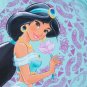 Disney Store Jasmine Girls Long Sleeve Nightshirt Blue Size 7/8 New 2019