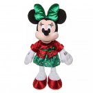 Disney Store Minnie Mouse Christmas Plush Toy Exclusive 2019 Limited New Disney Store Minnie Mouse Christmas Plush Toy Exclusive 2019 Limited New