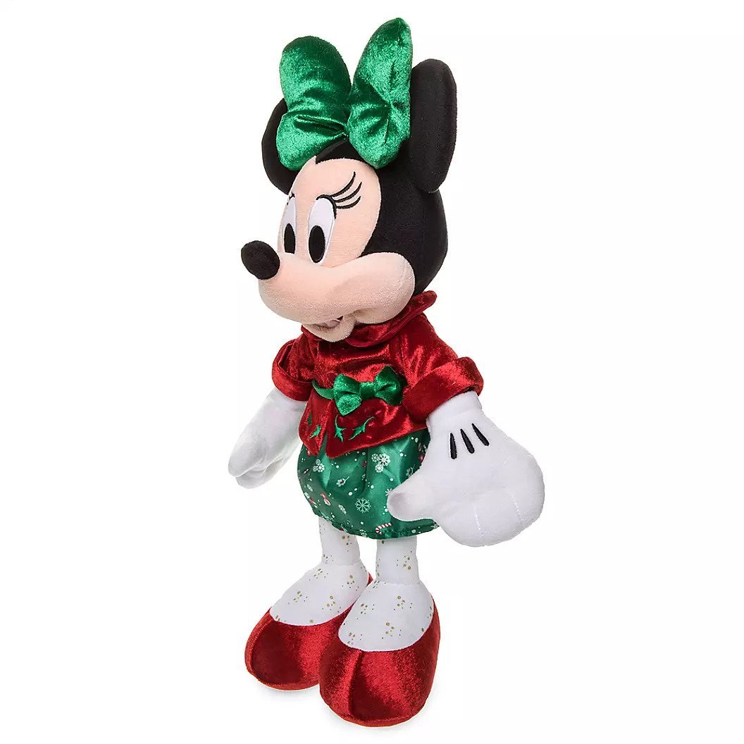 minnie mouse christmas plush toy