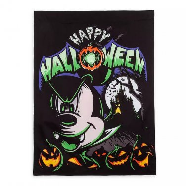 Disney Parks Mickey Mouse Halloween Yard Flag 2019