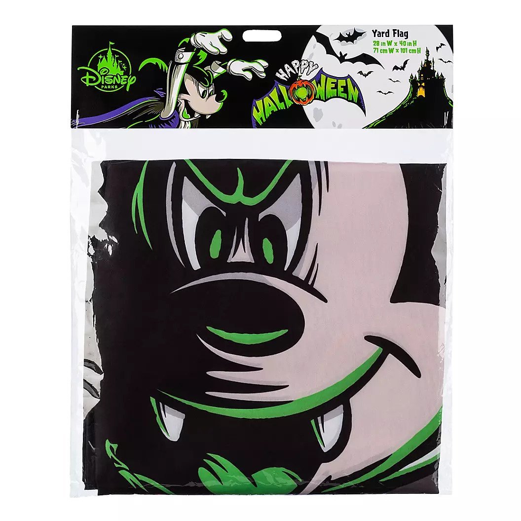 Disney Parks Mickey Mouse Halloween Yard Flag 2019