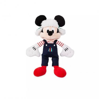 Disney Store Mickey Mouse Holiday Plush &acirc;�� Mini Bean Bag &acirc;�� 9'' New 2019