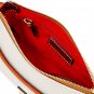 Dooney & Bourke WhitePebble Grain Ginger Pouchette Crossbody Handbag Purse