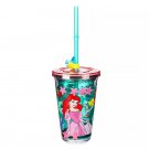 Disney Store Ariel Tumbler Straw Little Mermaid Flounder Meal Time Magic 2020 New