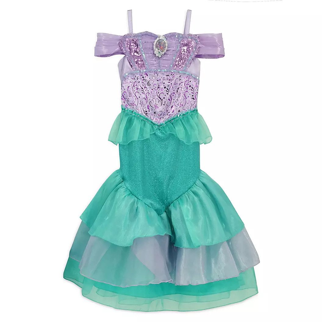 Disney Store Ariel Costume Fancy Dress Halloween 2020 Size 5/6