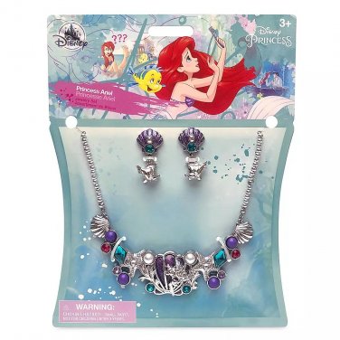 Disney Store Ariel The Little Mermaid Costume Jewelry Set 2020 New