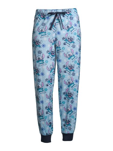 Disney Stitch Women's and Women's Plus Cuffed Pajama Pants 2020 Size XXL