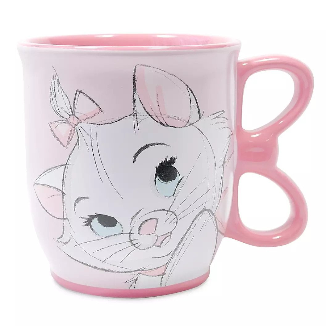 Disney Marie Coffee Mug Aristocats White Pink 2020