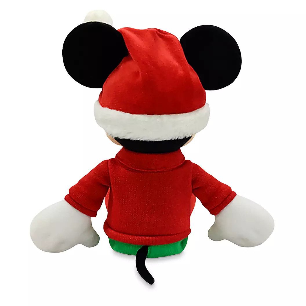 mickey mouse christmas plush 2020