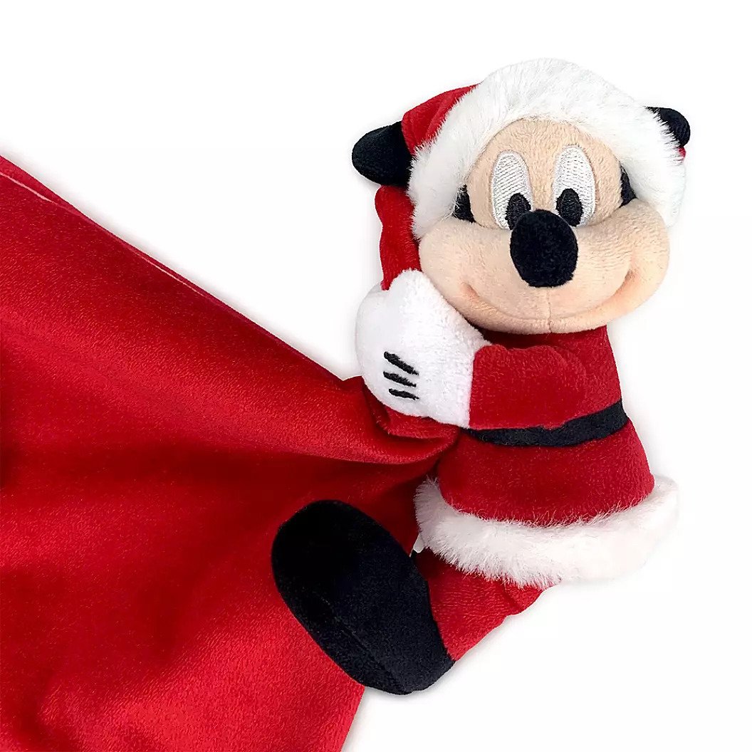 santa mickey mouse plush