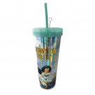 Disney Store Jasmine Tumbler with Straw Cleaning Brush Aladdin 2021 Disney Store Jasmine Tumbler with Straw Cleaning Brush Aladdin 2021