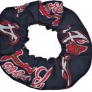 Atlanta Braves Baseball Fabric Hair Scrunchie Scrunchies by Sherry MLB Atlanta Braves Baseball Fabric Hair Scrunchie Scrunchies by Sherry MLB