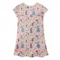 Disney Store Princess Ariel Jasmine Rapunzel Snow White Nightshirt Girls Pink 2021 Size 5-6