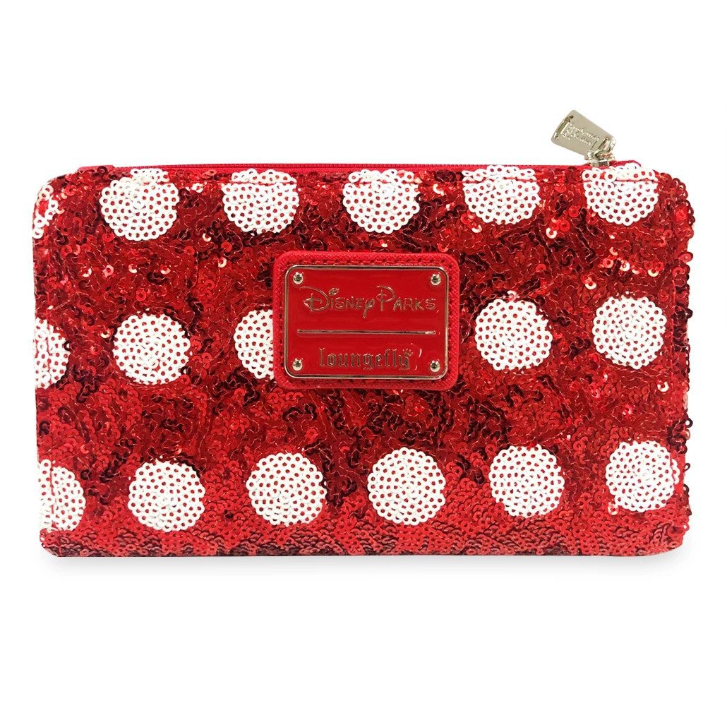 Minnie Mouse Sequined Wallet by Loungefly | shopDisney