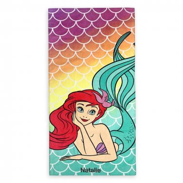 Disney Store Ariel The Little Mermaid Beach Towel 2021