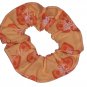 Butterflies Butterfly Orange Fabric Hair Scrunchie Ties Scrunchies by Sherry