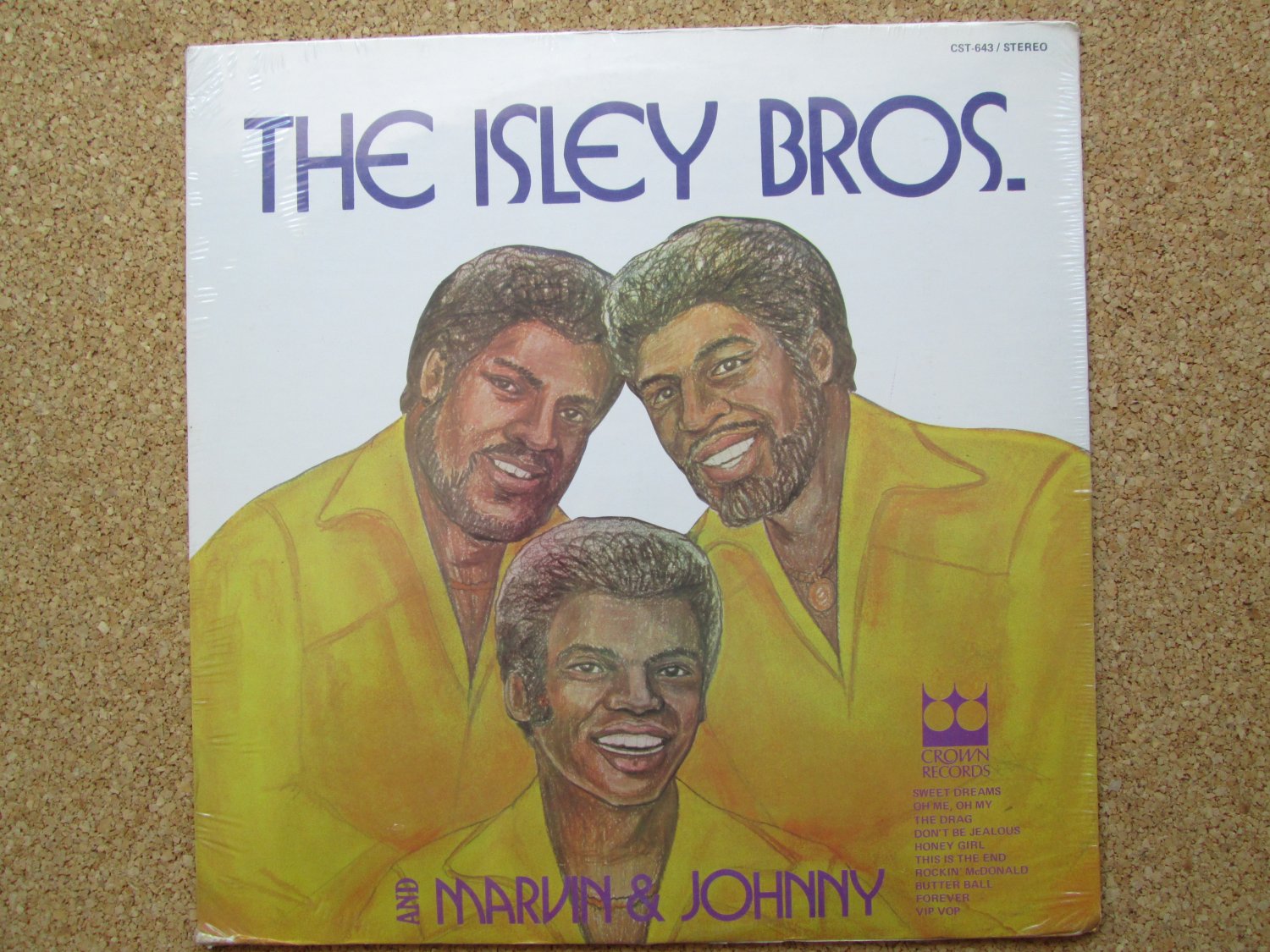 *The Isley Brothers And Marvin & Johnny*   &acirc;�&brvbar; Crown  1972  **Sealed**