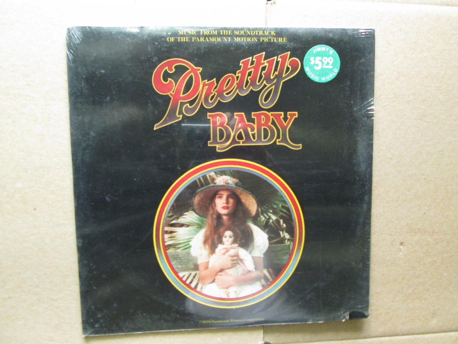 *Pretty Baby*   Music from The Motion Picture Soundtrack   1978   ABC  **Sealed**
