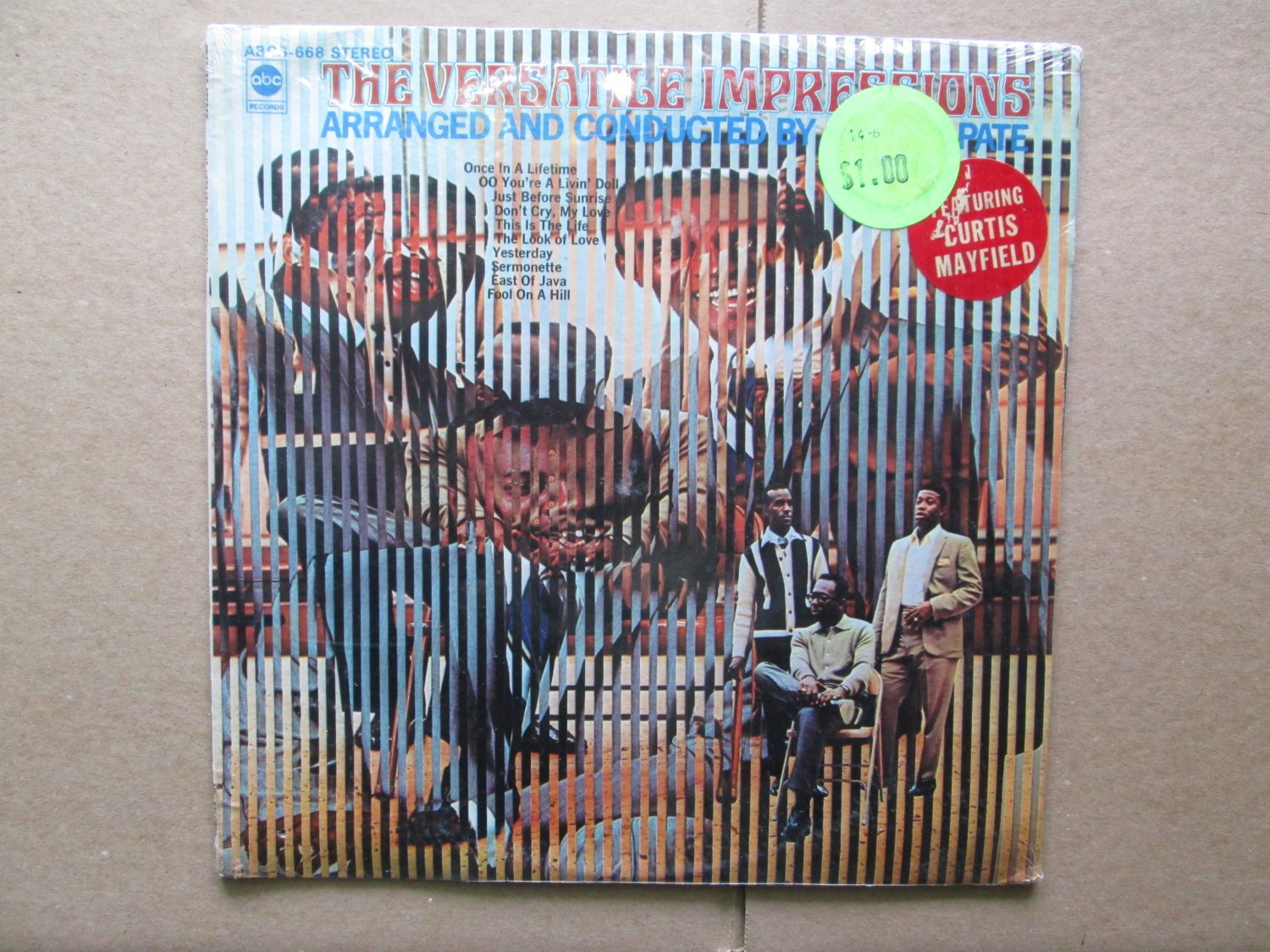 *The Impressions*     The Versatile Impressions  â¦ ABC  1969   **SEALED**